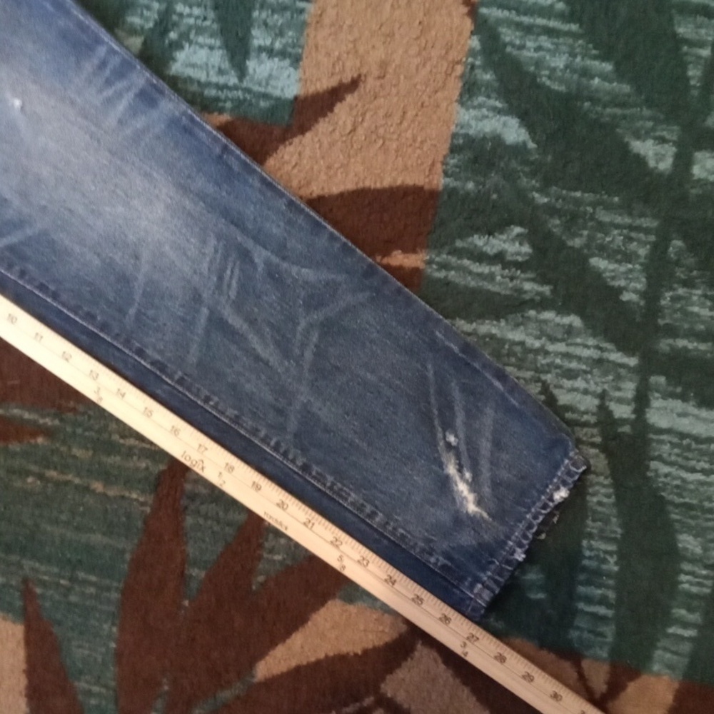 Madewell Classic Straught Jeans In Croston Wash Old School Womens  26 - Picture 10 of 13